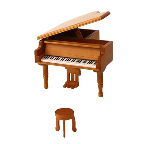 Klavierinstrument So Tun Sie Spiel Für Kinder Rolle Möbelmodell Spielzeug 1:12 Vintage Klavier Spielen Haus Miniatur Klavier Figurine Klavierinstrument So Tun Sie Spiel Für Kinder Rolle Möbelmodell Spielzeug 1:12 Vintage Klavier Spielen Haus Miniatur Klavier Figurine von Zkydhbd