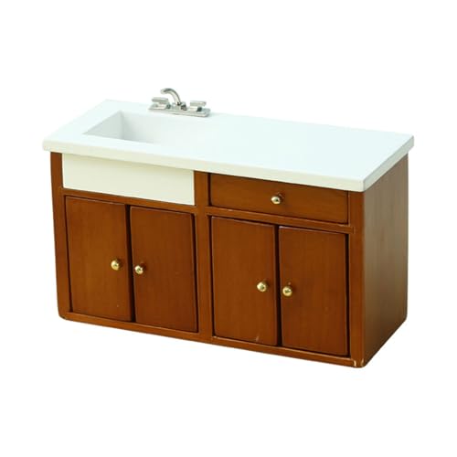 Zkydhbd Küchenschrankfigur Model Realistic Vintage Life Szene Dolls Haus Tun Spiel Zkydhbd Küchenschrankfigur Model Realistic Vintage Life Szene Dolls Haus Tun Spiel von Zkydhbd