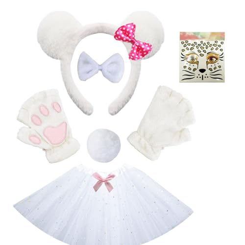 Panda Kostüm Ohren Stirnband Schwanzkleider Zubehör Kits Halloween Panda Kostüm Für Kleinkind Kid Animal Cosplay Kostüm Panda Kostüm Ohren Stirnband Schwanzkleider Zubehör Kits Halloween Panda Kostüm Für Kleinkind Kid Animal Cosplay Kostüm von Zkydhbd