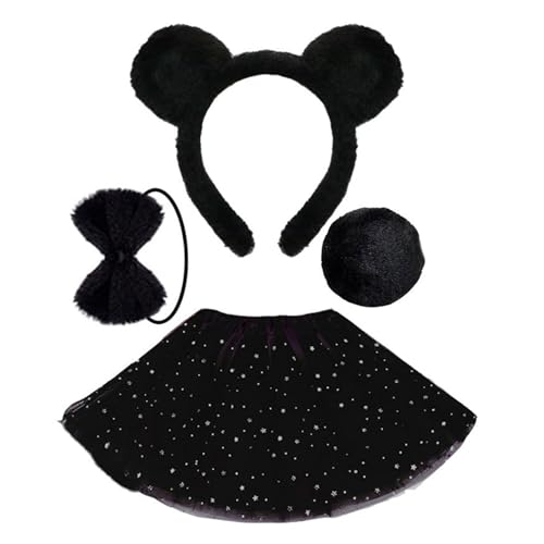 Panda Kostüm Ohren Stirnband Schwanzkleider Zubehör Kits Halloween Panda Kostüm Für Kleinkind Kid Animal Cosplay Kostüm Panda Kostüm Ohren Stirnband Schwanzkleider Zubehör Kits Halloween Panda Kostüm Für Kleinkind Kid Animal Cosplay Kostüm von Zkydhbd