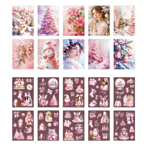 Saisonale Weihnachtsaufkleber Sortiment 20 PCs Set Tragbares Accessoire Für Kreative Journal Dekorations Und Planungsurlaubsaufkleber Saisonale Weihnachtsaufkleber Sortiment 20 PCs Set Tragbares Accessoire Für Kreative Journal Dekorations Und Planungsurlaubsaufkleber von Zkydhbd
