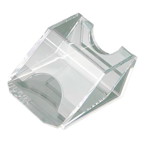 Zkydhbd 1 Deck Acryl Spielkarte Handelshandschuh Pokers Dealer Dealing Casinos Game Table Accessoire Dauer Pokers Acryl Shuffler Game Tool von Zkydhbd
