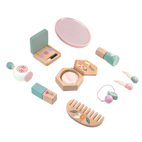 Zkydhbd 10 Stück Holz Tun Make Up Spielset Für Mädchen 3 4 5+ Mit Kosmetischen Werkzeugen Pinsel Lippenstift Ideal Kreative Rollenspiele Geschenkspielzeug Rollenspielzeug Für Kinder Vorschulalter Zkydhbd 10 Stück Holz Tun Make Up Spielset Für Mädchen 3 4 5+ Mit Kosmetischen Werkzeugen Pinsel Lippenstift Ideal Kreative Rollenspiele Geschenkspielzeug Rollenspielzeug Für Kinder Vorschulalter von Zkydhbd