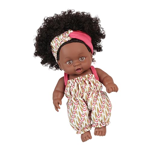 Zkydhbd 20 cm Vinyls Afrikanische Wiedergeborene Schwarzes Puppen Sicheres Wie Mädchenpuppen Mit Modekleidung Für Kinder Und Erwachsenensammler Zkydhbd 20 cm Vinyls Afrikanische Wiedergeborene Schwarzes Puppen Sicheres Wie Mädchenpuppen Mit Modekleidung Für Kinder Und Erwachsenensammler von Zkydhbd