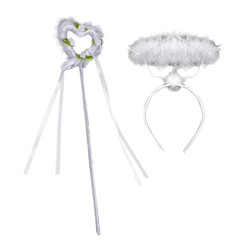 Zkydhbd 2pcs Halloween Cosplay Kostüm Accessoires Halos Stirnband Und Wand Kostüm Weiße Geschenk Leuchte Halos Stirnband Für Engel Kostüme Zkydhbd 2pcs Halloween Cosplay Kostüm Accessoires Halos Stirnband Und Wand Kostüm Weiße Geschenk Leuchte Halos Stirnband Für Engel Kostüme von Zkydhbd