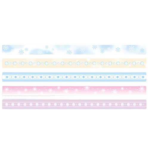 Zkydhbd 5Rolls Cartoon Papierbänder Kleberhandwerk Bänder Für Journals Dekoration Kunsthandwerk Geschenke Wickeln Für Schüler Planerzubehör Zkydhbd 5Rolls Cartoon Papierbänder Kleberhandwerk Bänder Für Journals Dekoration Kunsthandwerk Geschenke Wickeln Für Schüler Planerzubehör von Zkydhbd