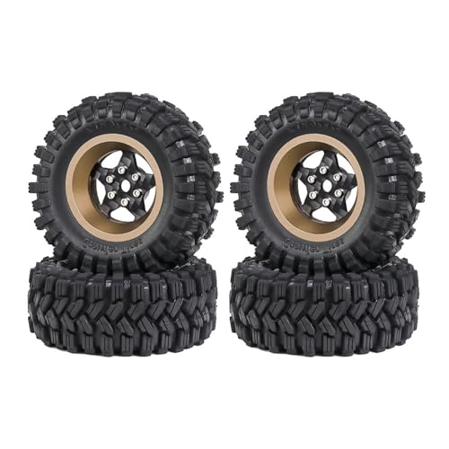 Zkydhbd Beadlock Radreifen Gummivorräte Für Autospielzeug Fernbedienung Crawler Model Automaterial Rad Mit Reifen von Zkydhbd