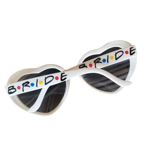 Zkydhbd Braut Zu Einer Brille Herz Formbrille Brautpartybrille Für Frauen Hochzeit Bachelorette Party Bridals Dusche Zkydhbd Braut Zu Einer Brille Herz Formbrille Brautpartybrille Für Frauen Hochzeit Bachelorette Party Bridals Dusche von Zkydhbd