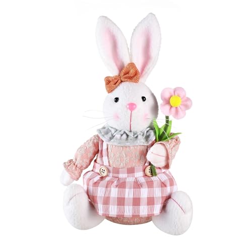 Zkydhbd Buntes Festival Doll Bunnies Spielzeugfestival Figur Für Frühlingsfeier Feier Warmes Hauch Von Plüschspielzeug von Zkydhbd