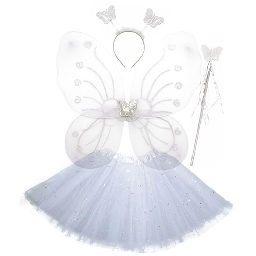Zkydhbd Butterfly Fairy Prinzessin Tutu Kostüm Set Enthält Schmetterlingsflügel Tutu Rock Stirnband & Zauberstab Für Mädchen Dress Up Fairy Prinzessin Tutu Kostüm Set Für Mädchen Dress Up Zkydhbd Butterfly Fairy Prinzessin Tutu Kostüm Set Enthält Schmetterlingsflügel Tutu Rock Stirnband & Zauberstab Für Mädchen Dress Up Fairy Prinzessin Tutu Kostüm Set Für Mädchen Dress Up von Zkydhbd