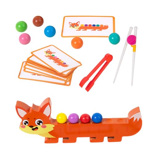 Zkydhbd Cartoon Sortierspielzeug Holzperlenklemme Farbe Matching Early Learning Activity Toy Für Kleinkindfeinmotor Fähigkeitenentwicklung Zkydhbd Cartoon Sortierspielzeug Holzperlenklemme Farbe Matching Early Learning Activity Toy Für Kleinkindfeinmotor Fähigkeitenentwicklung von Zkydhbd