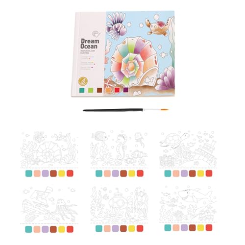Zkydhbd Children’s Einfaches Mischungen Aquarellmalerei Set Robuste Papiermaterial Zkydhbd Children’s Einfaches Mischungen Aquarellmalerei Set Robuste Papiermaterial von Zkydhbd