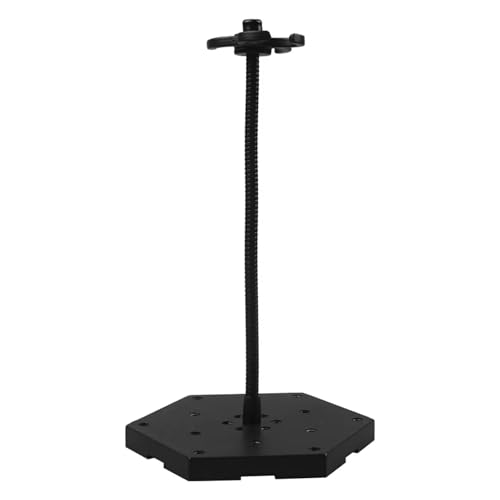 Zkydhbd Dolls Ständer Black Dolls Brackets Dolls Holder Figuren Einstellbare Anzeige Rack Action Figure Stand Dolls Rack Display Standhalter von Zkydhbd