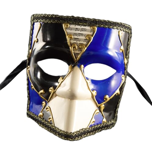 Zkydhbd Elegante Party Vollgesichtsbedeckung Für Männer Venezianer Kontrastfarbe Spitzenverkleidung Eyemask Für Maskerade Event Carnivals Partys Theateraufführungen Maske Maske Zkydhbd Elegante Party Vollgesichtsbedeckung Für Männer Venezianer Kontrastfarbe Spitzenverkleidung Eyemask Für Maskerade Event Carnivals Partys Theateraufführungen Maske Maske von Zkydhbd