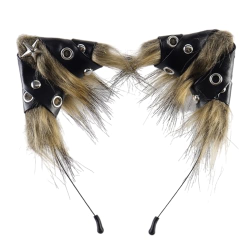 Zkydhbd Faux Pelze Füchse Wolf Ohren Stirnband Pelzige Handgefertigte Tierohren Haarband Kopfbedeckung Halloween Kostüm Cosplay Accessoires Halloween Cosplay Kostümzubehör Zkydhbd Faux Pelze Füchse Wolf Ohren Stirnband Pelzige Handgefertigte Tierohren Haarband Kopfbedeckung Halloween Kostüm Cosplay Accessoires Halloween Cosplay Kostümzubehör von Zkydhbd