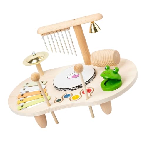 Zkydhbd Frühes Lernen Musikinstrument Spielzeug Für Kid Multisensory Rhythmus Exploration Activity Für Feinmotorik Fähigkeiten Praxis Babymusik Drum Toy Zkydhbd Frühes Lernen Musikinstrument Spielzeug Für Kid Multisensory Rhythmus Exploration Activity Für Feinmotorik Fähigkeiten Praxis Babymusik Drum Toy von Zkydhbd
