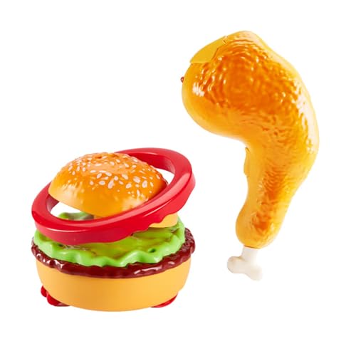 Zkydhbd Fun Hähnchenbein Haustierspielzeug Burger Spielzeugset Model Interactive Musical Model Cool Chicken Leg Musical Toy Rotierende Spielzeugkinder Zkydhbd Fun Hähnchenbein Haustierspielzeug Burger Spielzeugset Model Interactive Musical Model Cool Chicken Leg Musical Toy Rotierende Spielzeugkinder von Zkydhbd