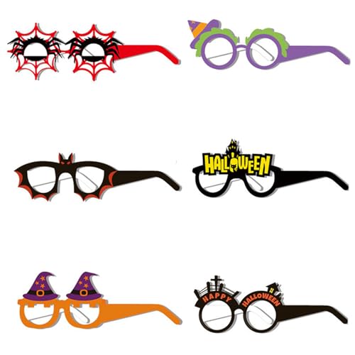Zkydhbd Hallowmas Party Brille Halloween Brillen Lustige Rahmen Halloweens Dekorationen Halloweens Papier Brille Halloween Papier Zkydhbd Hallowmas Party Brille Halloween Brillen Lustige Rahmen Halloweens Dekorationen Halloweens Papier Brille Halloween Papier von Zkydhbd