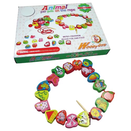 Zkydhbd Hölzerne Schnürung Perlen String Perlen Tiere Anstrahlen Spielzeug Kleinkind Vorschule Spielzeug Für Kinder Geburtstagsfeier Geschenk Hölzerne Saiten Tiere Früchte Früchte Zkydhbd Hölzerne Schnürung Perlen String Perlen Tiere Anstrahlen Spielzeug Kleinkind Vorschule Spielzeug Für Kinder Geburtstagsfeier Geschenk Hölzerne Saiten Tiere Früchte Früchte von Zkydhbd