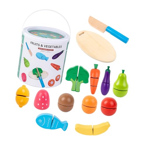 Zkydhbd Hölzernes Täuscht Spielen Lebensmittel Schneidset Mit Aufbewahrungseimer Frühkindliches Bildungsinstrument Holzkostausschneidung Spielset Playset Zkydhbd Hölzernes Täuscht Spielen Lebensmittel Schneidset Mit Aufbewahrungseimer Frühkindliches Bildungsinstrument Holzkostausschneidung Spielset Playset von Zkydhbd