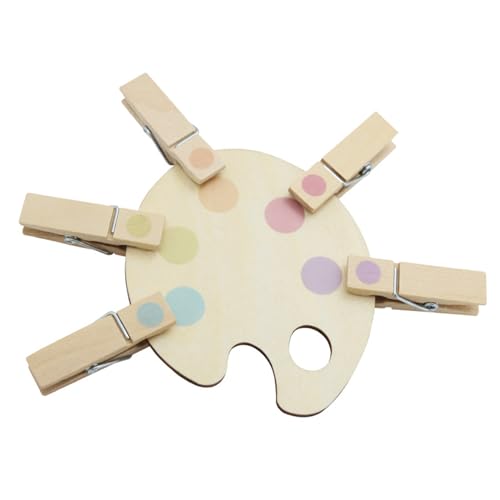 Zkydhbd Holzclip Paletten Farbpassend Lernen Spielzeug Eltern Kind Interaktion Ausbildung Spielzeug Kindergarten Sensorisches Visuelles Spielzeug Kinder Lernen Spielzeug Lernspielzeug von Zkydhbd
