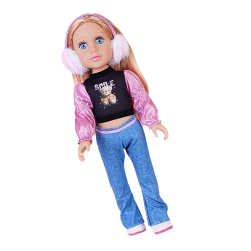 Zkydhbd Interaktive Spielpuppen Spielzeug Babypuppen Mädchen 18 Zoll Mit Dress Up Mädchenpuppen 18 Zoll PVC Spielzeug Für Kleinkinder Girl Babypuppenkleidung Set Set Zkydhbd Interaktive Spielpuppen Spielzeug Babypuppen Mädchen 18 Zoll Mit Dress Up Mädchenpuppen 18 Zoll PVC Spielzeug Für Kleinkinder Girl Babypuppenkleidung Set Set von Zkydhbd