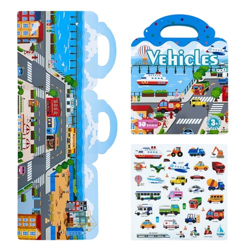 Zkydhbd Interaktives Lernen Wiederverwendbares Aufkleberbuch Für Kleinkinder Verschiedene Themen Cartoon Aufkleber Tiere Fahrzeuge Dinosaurier Early Childhood Development Tools Zkydhbd Interaktives Lernen Wiederverwendbares Aufkleberbuch Für Kleinkinder Verschiedene Themen Cartoon Aufkleber Tiere Fahrzeuge Dinosaurier Early Childhood Development Tools von Zkydhbd