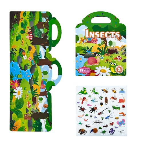 Zkydhbd Interaktives Lernen Wiederverwendbares Aufkleberbuch Für Kleinkinder Verschiedene Themen Cartoon Aufkleber Tiere Fahrzeuge Dinosaurier Early Childhood Development Tools Zkydhbd Interaktives Lernen Wiederverwendbares Aufkleberbuch Für Kleinkinder Verschiedene Themen Cartoon Aufkleber Tiere Fahrzeuge Dinosaurier Early Childhood Development Tools von Zkydhbd