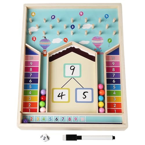 Zkydhbd Interaktives Mathematisches Lernspielzeug Für Kinder Holzversammlung Für Zahlenerkennung Und Grundlegende Operationen Für Lernende Bildungsholzspielzeug Für Lernende Zkydhbd Interaktives Mathematisches Lernspielzeug Für Kinder Holzversammlung Für Zahlenerkennung Und Grundlegende Operationen Für Lernende Bildungsholzspielzeug Für Lernende von Zkydhbd