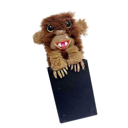 Zkydhbd Interaktives Poping Monkey Streichspielzeug Mit Timer Und Knopfmodi Für Halloween Fun Scary Monkey Box Unheils Spielzeug von Zkydhbd
