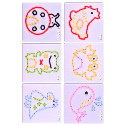 Zkydhbd Kinder Sicheres Nicht Verwobenes Stoff Handgefertigtes Nähkits Craft Projekt Spielzeug Für Frühes Lernen Und Kinder Vorschulkinder Feinmotorische Fähigkeiten Bildungsnähen Kits Für Kleinkind Zkydhbd Kinder Sicheres Nicht Verwobenes Stoff Handgefertigtes Nähkits Craft Projekt Spielzeug Für Frühes Lernen Und Kinder Vorschulkinder Feinmotorische Fähigkeiten Bildungsnähen Kits Für Kleinkind von Zkydhbd