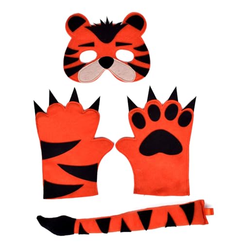 Zkydhbd Kinder Tierkostüm Mit Handschuh Und Heck Halloween Tierkostümzubehör Für Kid Halloween Cosplay Bühne Spielen Tierprops Zkydhbd Kinder Tierkostüm Mit Handschuh Und Heck Halloween Tierkostümzubehör Für Kid Halloween Cosplay Bühne Spielen Tierprops von Zkydhbd
