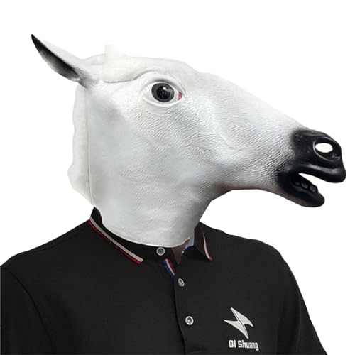 Zkydhbd Lustige Pferdemaske Maskerade Realistische Pferdemas Zkydhbd Lustige Pferdemaske Maskerade Realistische Pferdemas von Zkydhbd
