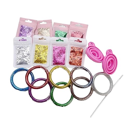Zkydhbd Mädchen Glitzer Armband Herstellung Kreative Handwerksbänder Kits Kleine Mädchen Handgefertigtes Schmuck Bastel Set Spielzeug Schmuck Machen Set Für Mädchen Geburtstagsgeschenke Zkydhbd Mädchen Glitzer Armband Herstellung Kreative Handwerksbänder Kits Kleine Mädchen Handgefertigtes Schmuck Bastel Set Spielzeug Schmuck Machen Set Für Mädchen Geburtstagsgeschenke von Zkydhbd