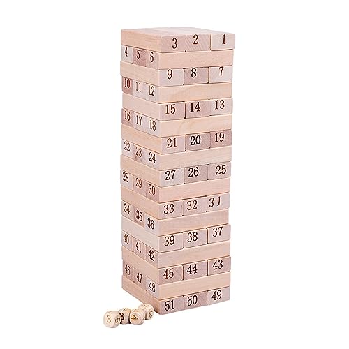 Zkydhbd Massivholzsteuerer Turm Für Familien Taumeln Block Balance Stapelspielzeug Für Kinder Hand Auge Koordination Geburtstagsgeschenk Familienaktivität Spiel Party Spiel Zkydhbd Massivholzsteuerer Turm Für Familien Taumeln Block Balance Stapelspielzeug Für Kinder Hand Auge Koordination Geburtstagsgeschenk Familienaktivität Spiel Party Spiel von Zkydhbd