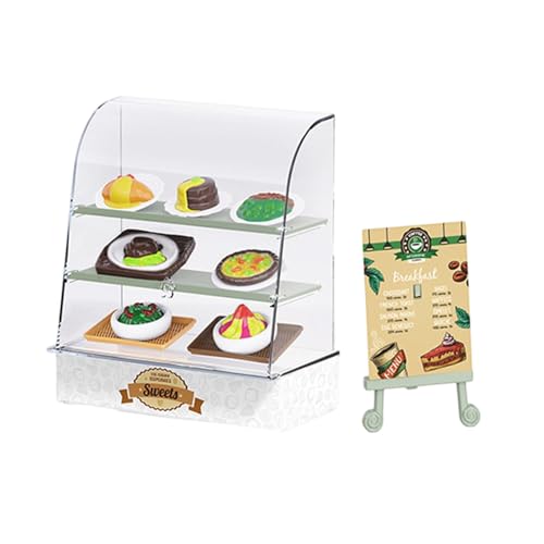 Zkydhbd Miniatur Bäckerei Counter Displinet Schrank Mit Dessertmodellfigur Für 1/12 Puppenhäuserzubehör Tun Spielspielspielspielzeug Zkydhbd Miniatur Bäckerei Counter Displinet Schrank Mit Dessertmodellfigur Für 1/12 Puppenhäuserzubehör Tun Spielspielspielspielzeug von Zkydhbd