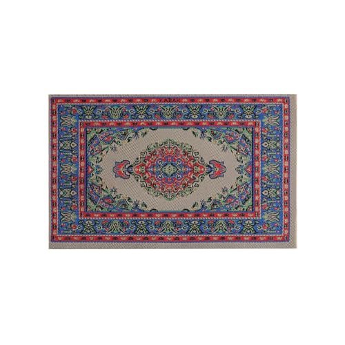 Zkydhbd Miniaturpuppenhouses Teppich Mit Traditionellem Türkischem Muster Eintäuschen Teppich Dekoratives Accessoire Für Handwerksmodellprojekt Zkydhbd Miniaturpuppenhouses Teppich Mit Traditionellem Türkischem Muster Eintäuschen Teppich Dekoratives Accessoire Für Handwerksmodellprojekt von Zkydhbd