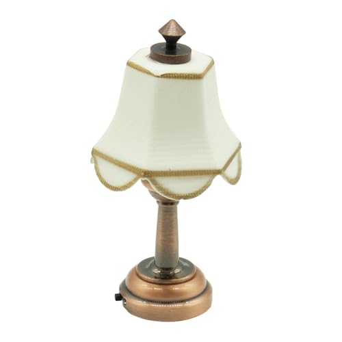 Zkydhbd Miniaturschischtisch Lampen Nachtlampe Mit Weißem Farbton Für 1/12 Dollhouses Sammler Dollhouses Schlafzimmer Display Möbel Miniaturen Haus Dekore Zkydhbd Miniaturschischtisch Lampen Nachtlampe Mit Weißem Farbton Für 1/12 Dollhouses Sammler Dollhouses Schlafzimmer Display Möbel Miniaturen Haus Dekore von Zkydhbd