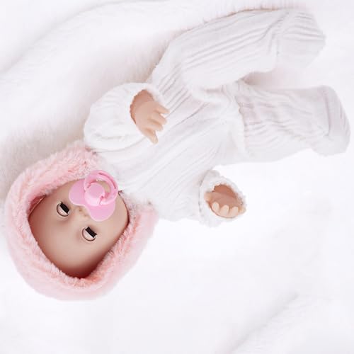 Zkydhbd Multifunktional Charm Playmatea Babypuppen Weiche Materialien Mit Realistischen Augen Tragbar Für Kinder Von 18 Monaten Bis Babypuppe von Zkydhbd