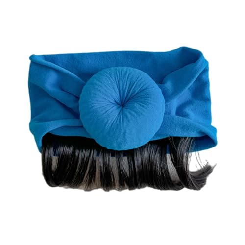 Zkydhbd Neugeborene Haarteil Kopfbedeckung Baby Girls Cosplay Haarband Mit Schönen Festival Haar Ornament Süße Haar Perücke Zkydhbd Neugeborene Haarteil Kopfbedeckung Baby Girls Cosplay Haarband Mit Schönen Festival Haar Ornament Süße Haar Perücke von Zkydhbd