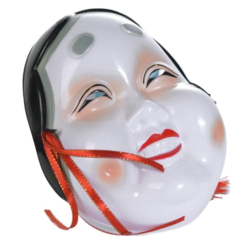 Zkydhbd Performances Face Cover Kostüm Full Face Cover Halloween Carnivals Festival Cover Masquerade Party Hochzeit Dekore Cover Japanische Cosplay Maske von Zkydhbd