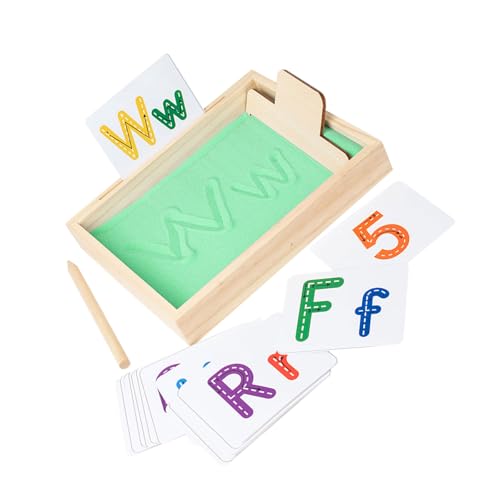 Zkydhbd Sandschreibschale Für Handschriftenpraxis Alphabete Und Zahlenlernen Lernspielzeug Komvenient Hand Augenkoordinationsinstrument Kinder Kalligraphie Praxis von Zkydhbd