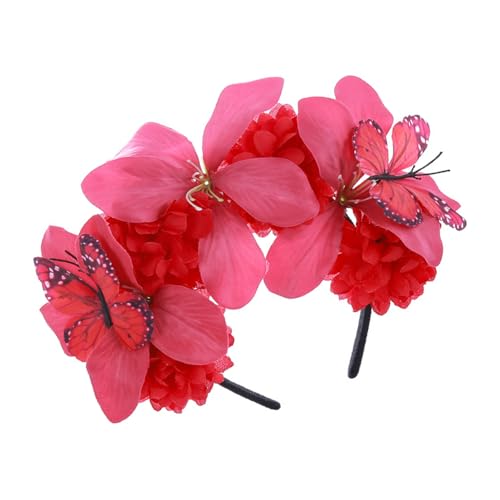 Zkydhbd Schmetterling Stirnbänder Faszinatoren Halloween Kostüm Schmetterlingskronen Für Frauen Mädchen Monarchen Stirnband Haarnadel Halloween Kostüme von Zkydhbd