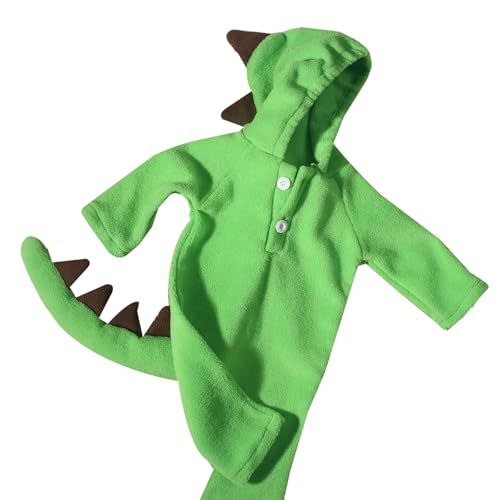 Zkydhbd Schöne Neugeborene Dinosaurier Mit Kapuze Strampler Cartoon Fotografie Outfit Für Baby Fotoshootings Mit Weichem Cord Stoff Vollmonat Feier Outfit von Zkydhbd