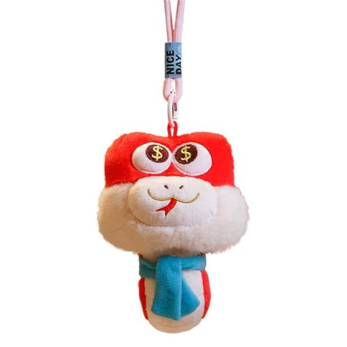 Zkydhbd Snake Year Festival Plüsch Anhänger Zodiacal Toy Viel Glück Schlange Für Und Büro Ornament Festival Hängende Dekoration Plüsch Hanging von Zkydhbd