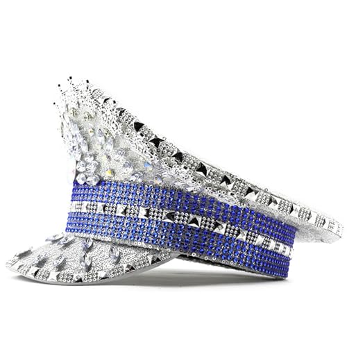 Zkydhbd Sparkling Captain Heavy Crystal Pailletten Für Junggesellenparty Party Captain Braut Für Schauspieler Schauspielerin Zkydhbd Sparkling Captain Heavy Crystal Pailletten Für Junggesellenparty Party Captain Braut Für Schauspieler Schauspielerin von Zkydhbd