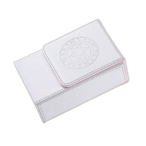Zkydhbd Tarotkartenkoffer Mit Wasserdichten PU Konstruktion Praktische Tarot Karten Aufbewahrungsbox Für Kollektor Tarot Box Container Großer Kapazität Tarot Hülle Zkydhbd Tarotkartenkoffer Mit Wasserdichten PU Konstruktion Praktische Tarot Karten Aufbewahrungsbox Für Kollektor Tarot Box Container Großer Kapazität Tarot Hülle von Zkydhbd