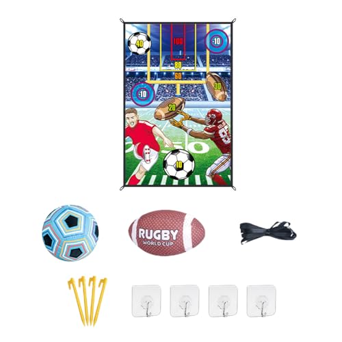 Zkydhbd Toss and Catch Toy Football Spiel Für Kinder Hand Augen Koordination Und Outdoor Aktivitäten Für Kinderpädagogik Kinder Freien Freien von Zkydhbd