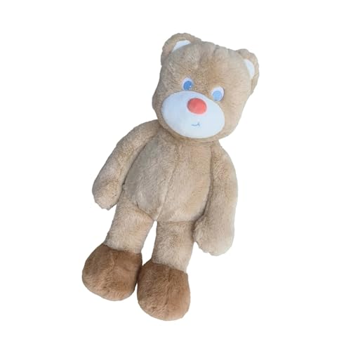 Zkydhbd Überlegene Qualität PP Cotton Plüsch Schlaf Freund Entzückendes Studienbegleiter Spielzeug Für Kinder Bildungsgeschenk Stofftedelblaue Augen Bär Bär von Zkydhbd
