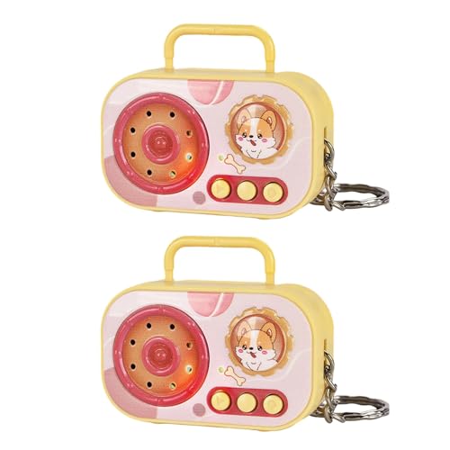 Zkydhbd Vintage Small Voice Recorder Keychain Toy Novel Tragbare Retro Soundgeschenk Für Kinder Erwachsene Zkydhbd Vintage Small Voice Recorder Keychain Toy Novel Tragbare Retro Soundgeschenk Für Kinder Erwachsene von Zkydhbd